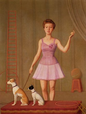 Animal Trainer (1946) – Antonio Donghi Tablo