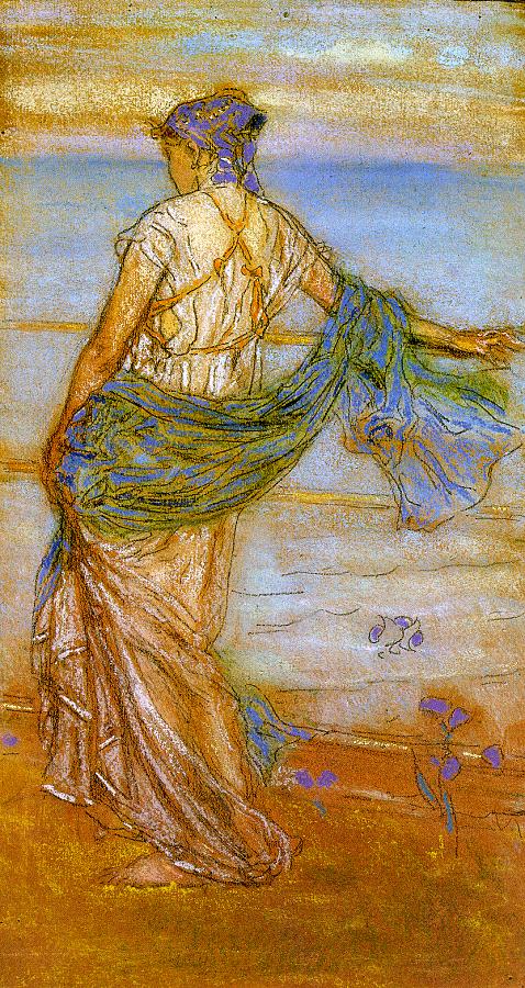Annabel Lee (1890) - James McNeill Whistler Tablo