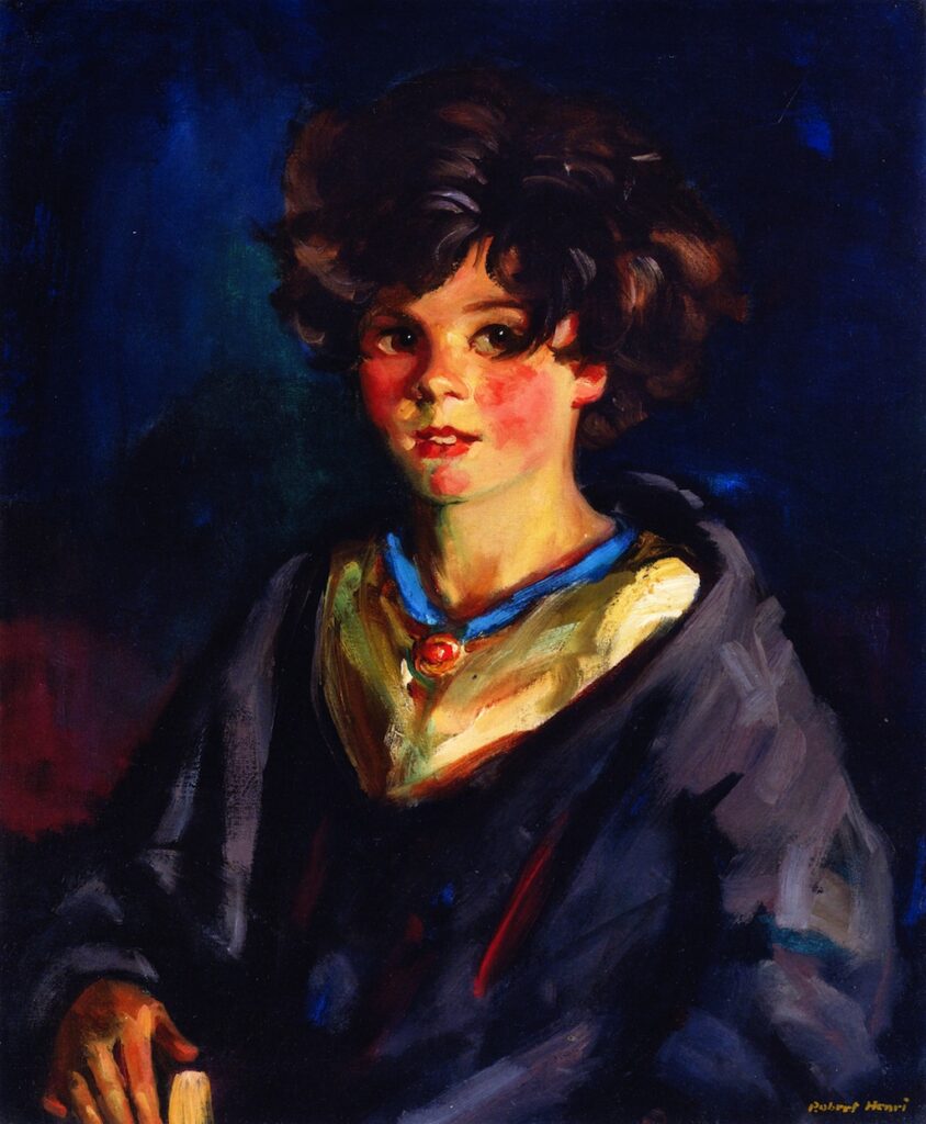Annie Geg (1925) - Robert Henri Tablo