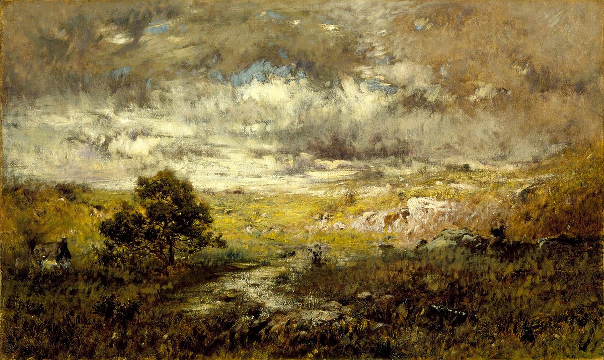 Any Man's Land (1880) - Alexander Helwig Wyant Tablo