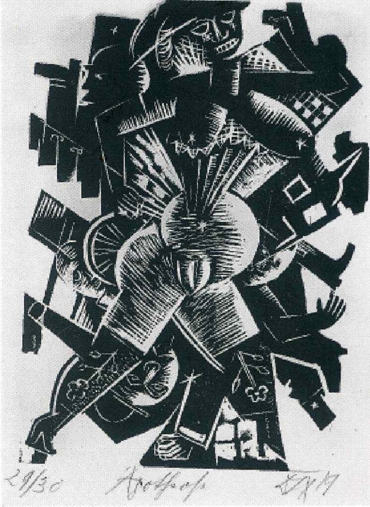 Apotheosis (1919) - Otto Dix Tablo