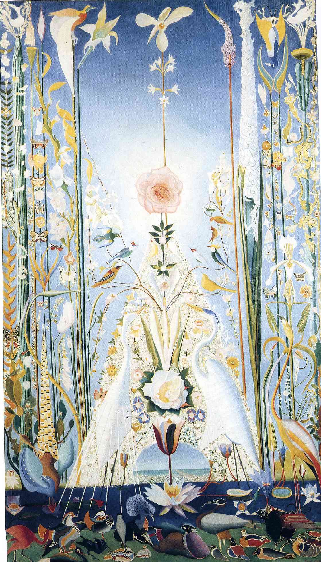 Apotheosis of the Rose - Joseph Stella Tablo