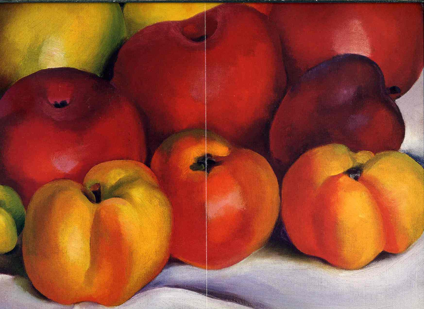 Apple Family (1920) - Georgia O'Keeffe Tablo