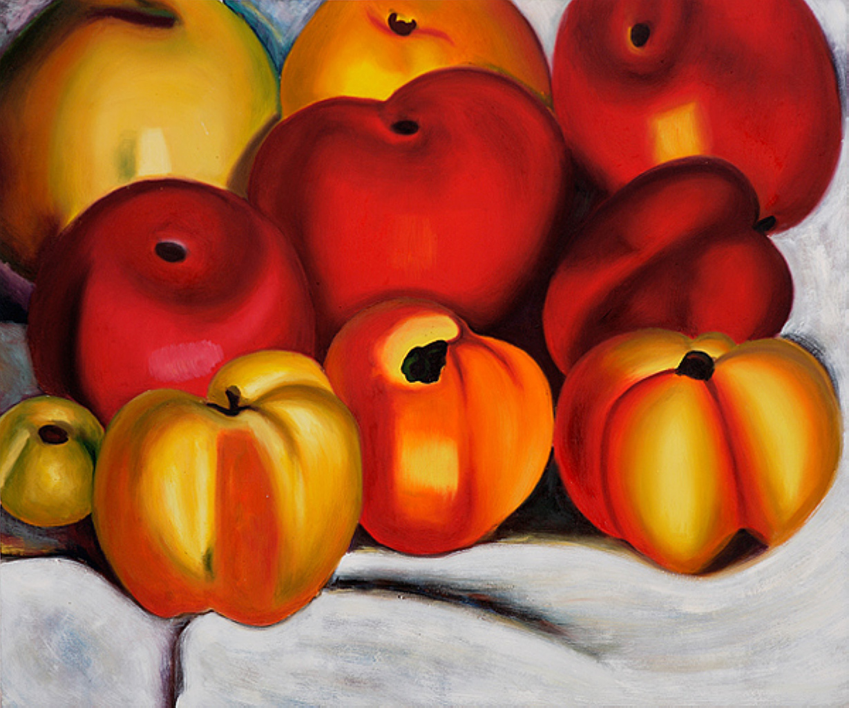 Apple Family II (1920) - Georgia O'Keeffe Tablo