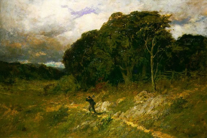 Approaching Storm (1886) - Edward Mitchell Bannister Tablo