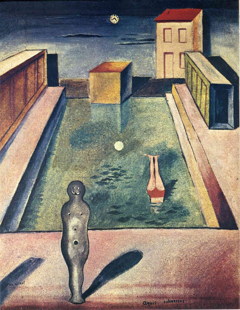 Aquis submersus (1919) - Max Ernst Tablo
