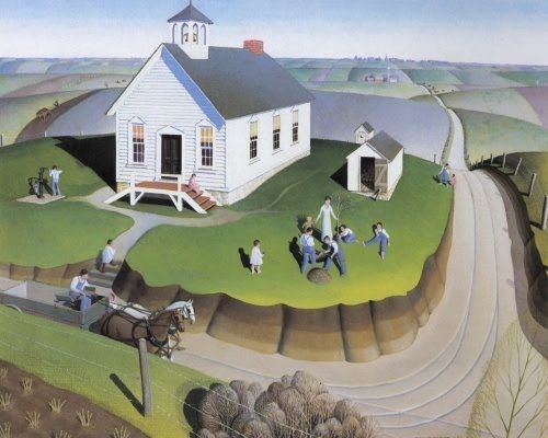 Arbor Day (1932) - Grant Wood Tablo