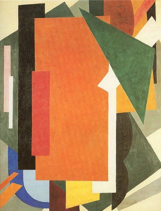 Architectonics in Painting - Lyubov Popova Tablo