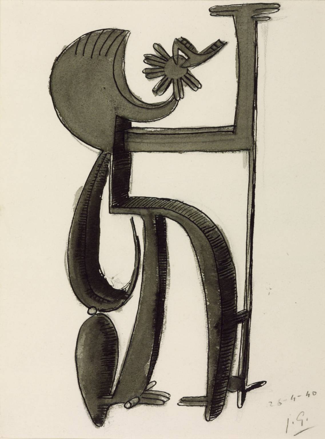 Architectural Figure No. 2 (1940) - Julio González Tablo