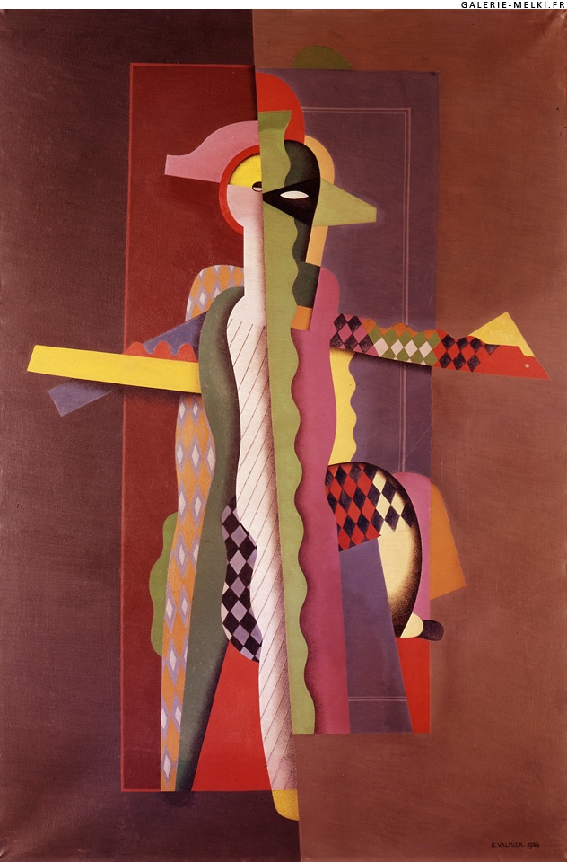 Arlequin Dansant (1924) - Georges Valmier Tablo