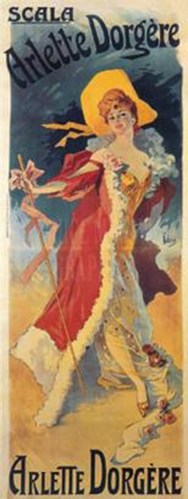 Arlette Dorgère (1890) – Jules Chéret Tablo