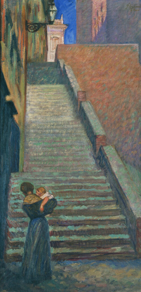 Around the Campidoglio (1919) - Fujishima Takeji Tablo