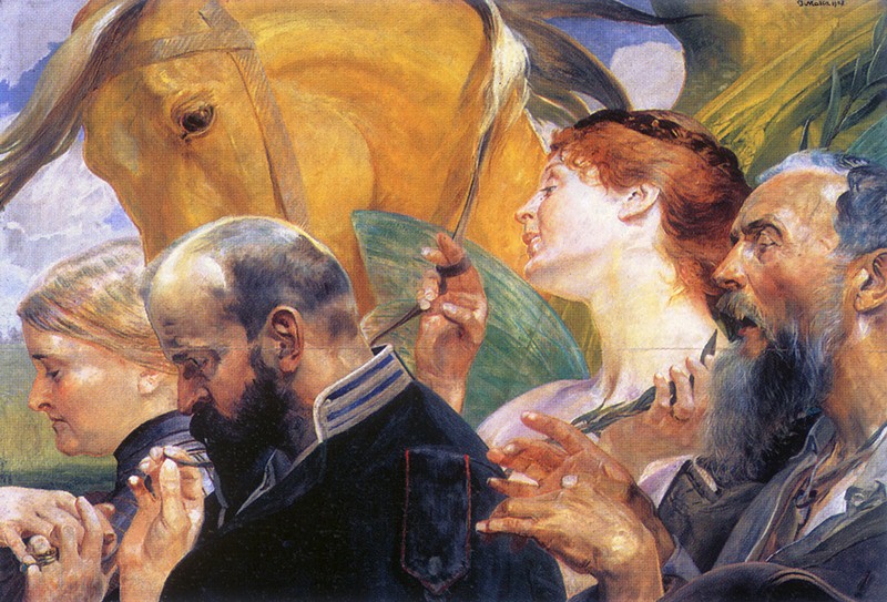 Art (1903) - Jacek Malczewski Tablo