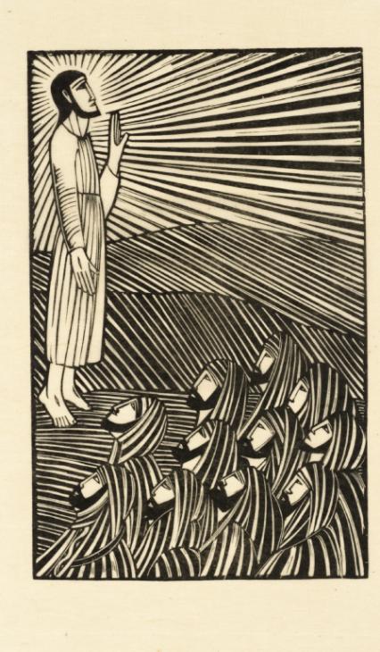 Ascension (1918) – Eric Gill Tablo