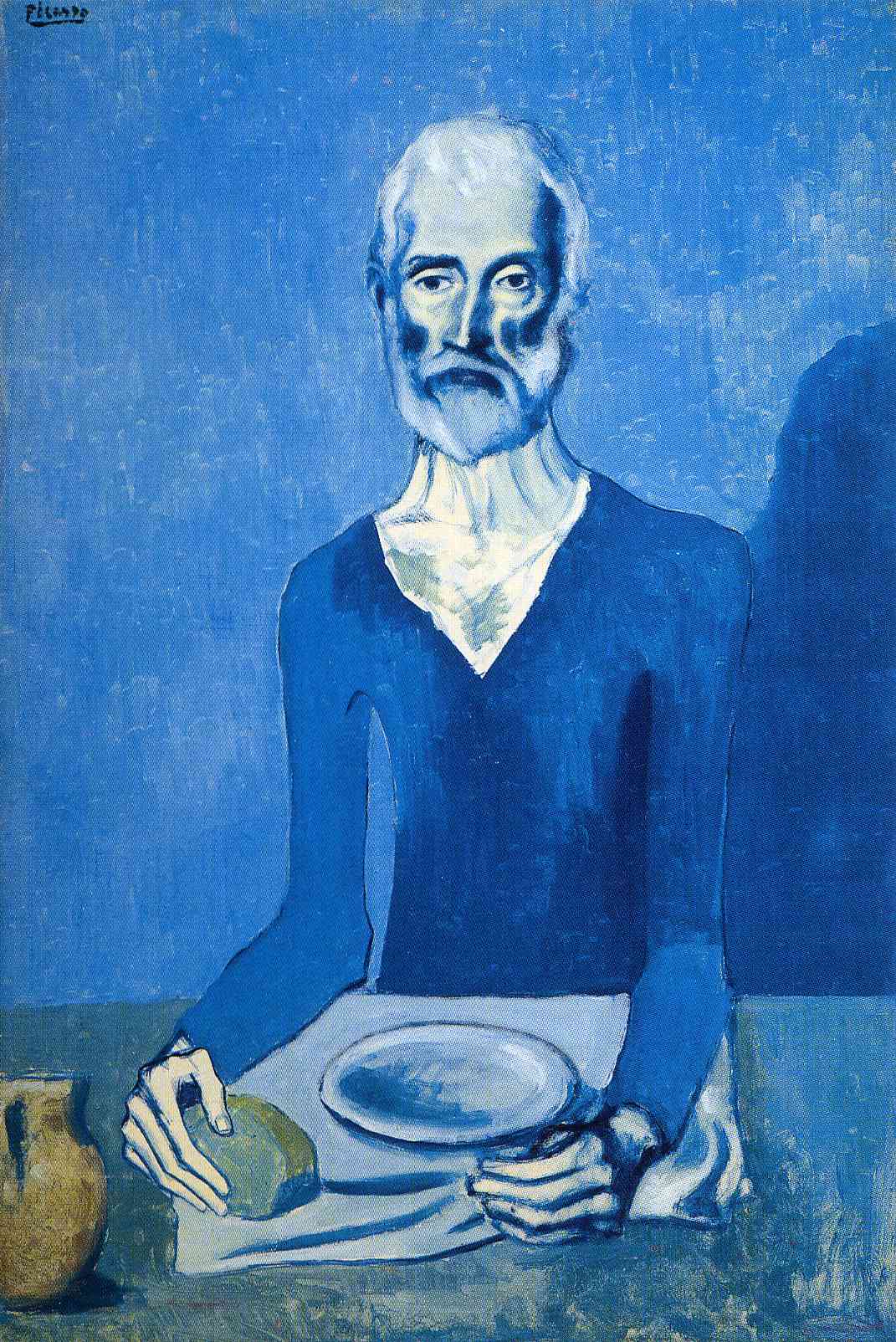 Ascet (1903) - Pablo Picasso Tablo