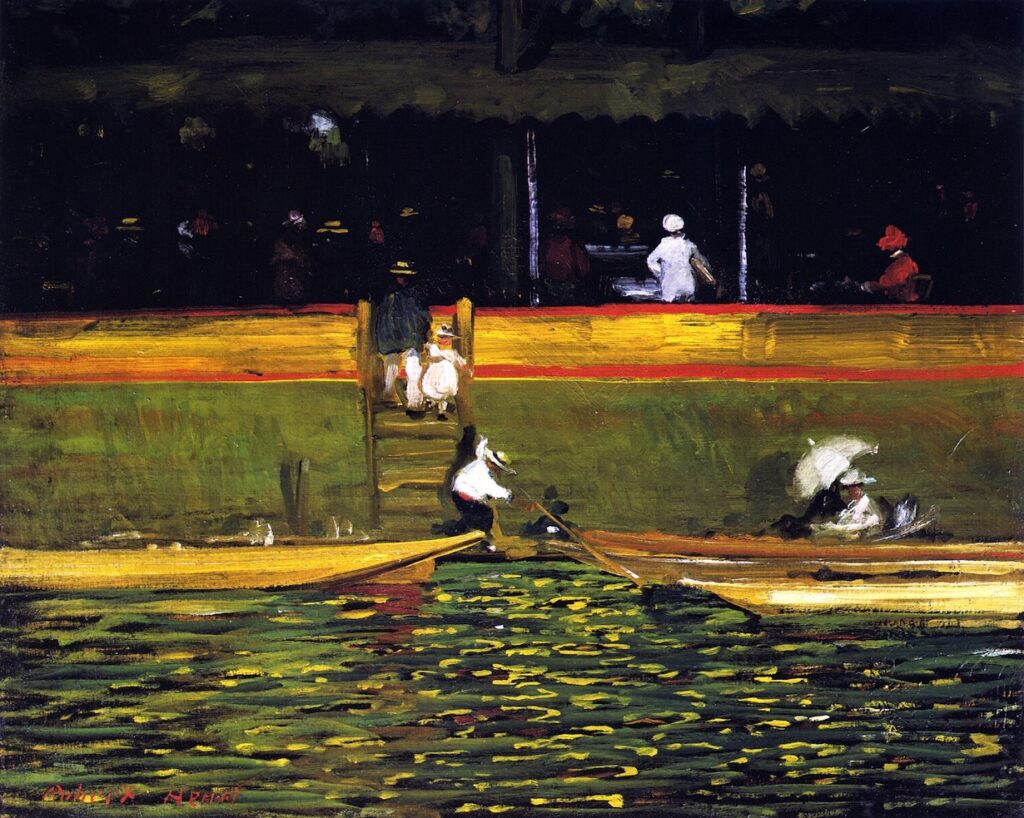 At Joinville (1896) - Robert Henri Tablo