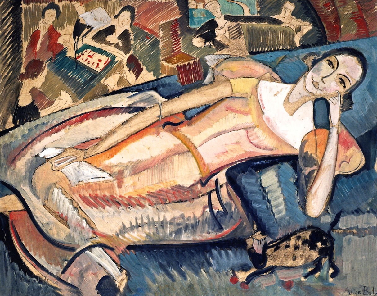 At Leisure (1922) - Alice Bailly Tablo