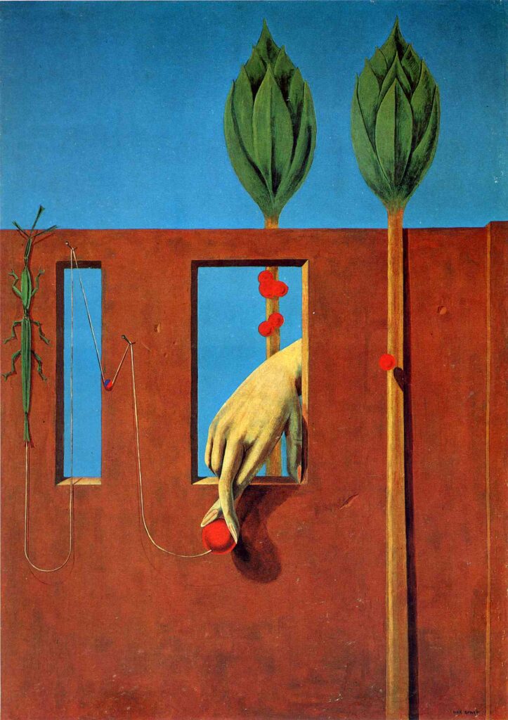 At the First Clear Word (1923) - Max Ernst Tablo