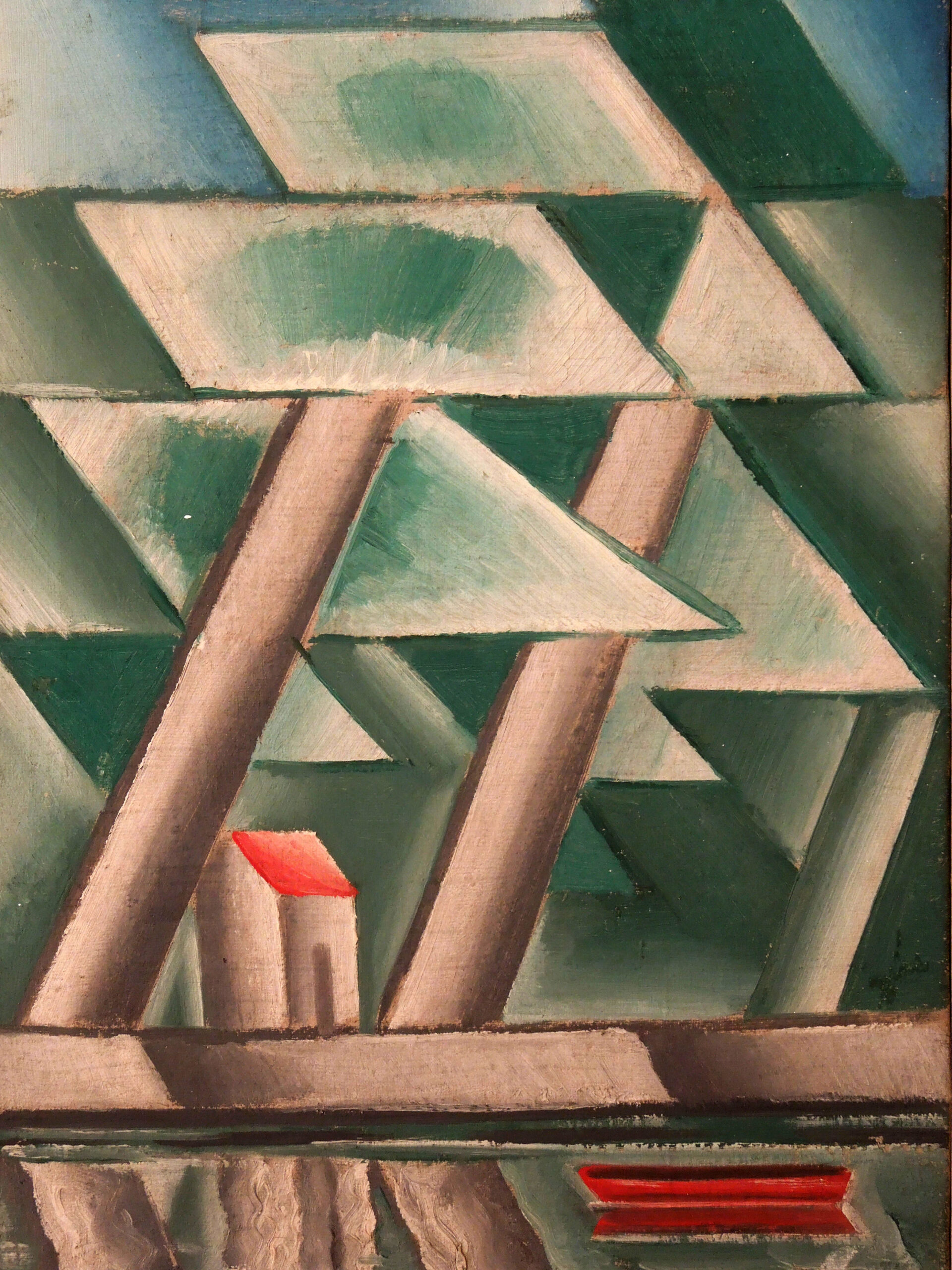 At the Waterside (1916) - Josef Čapek Tablo