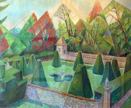 Athelhampton Garden - Marevna (Marie Vorobieff) Tablo