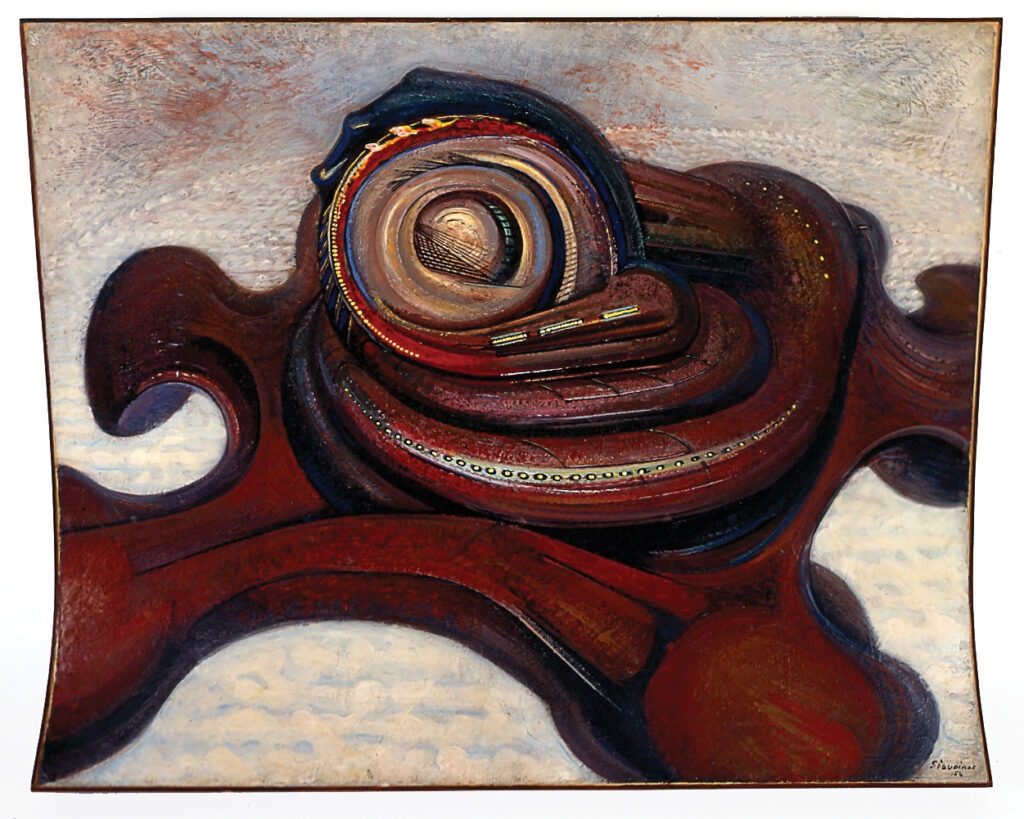 Atomic aircraft (1956) - David Alfaro Siqueiros Tablo