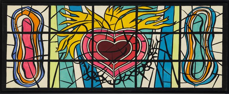 Audincourt window - Fernand Léger Tablo