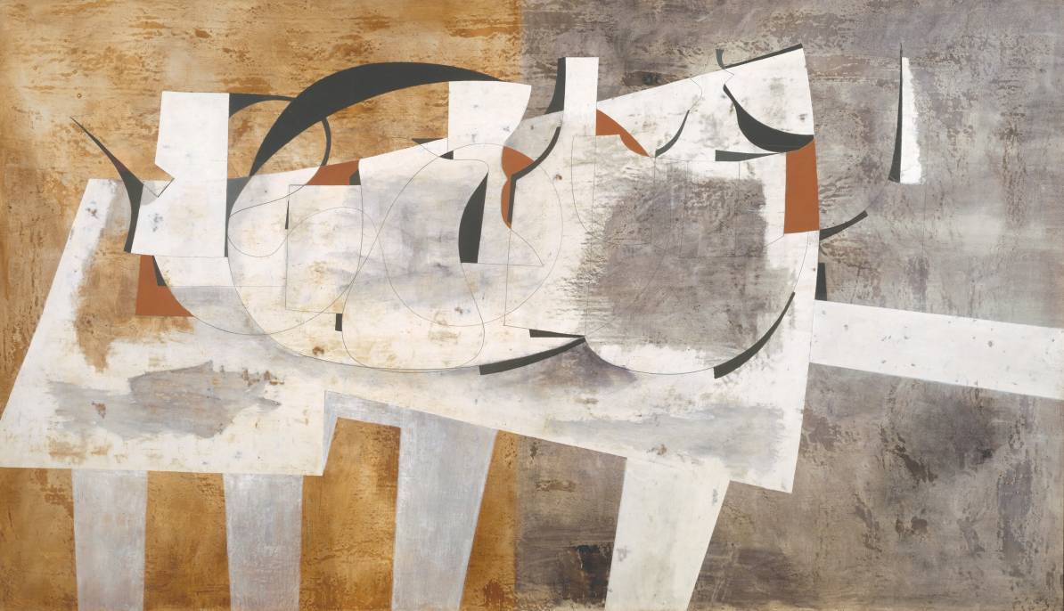 August 1956 (Val d'Orcia) (1956) - Ben Nicholson Tablo
