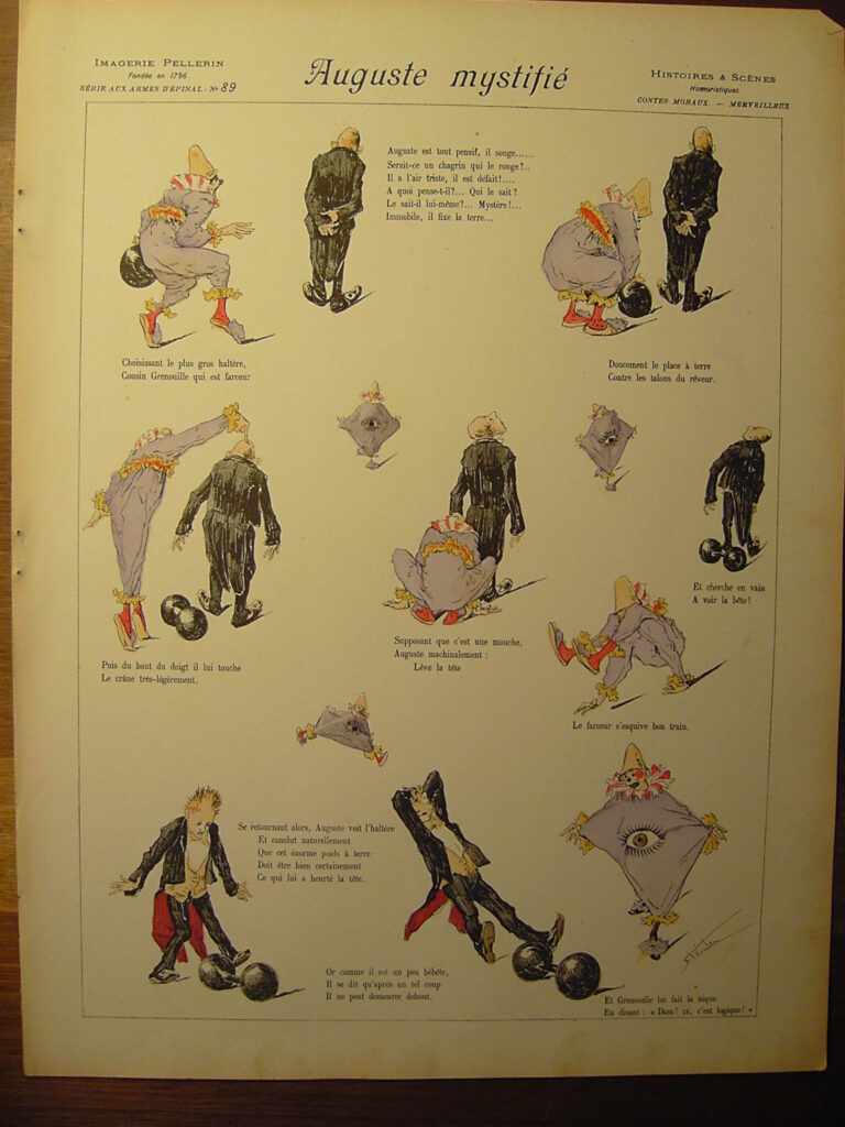 Auguste Mystifie – Théophile Steinlen Tablo
