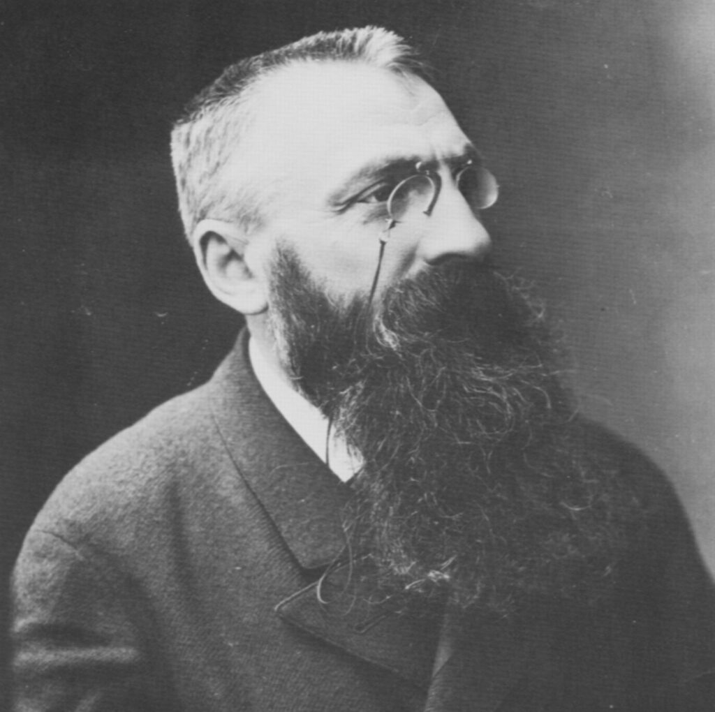 Auguste Rodin (1893) - Félix Nadar Tablo