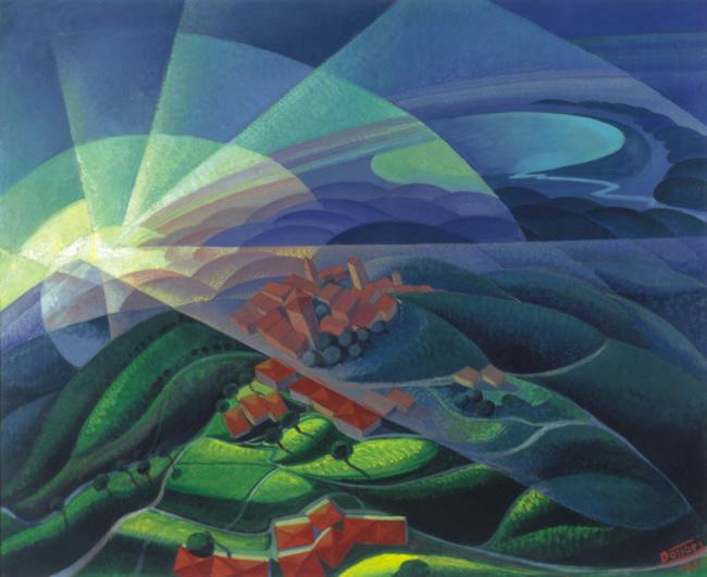 Aurora Volando (1933) – Gerardo Dottori Tablo