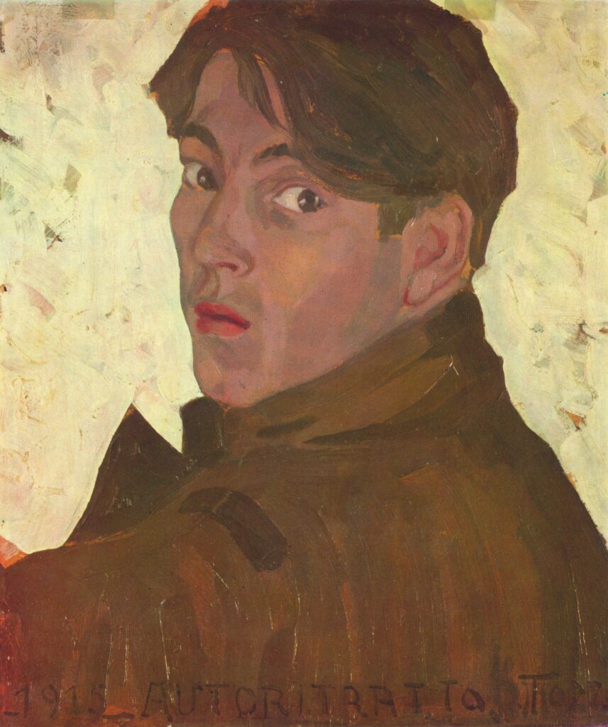 Autoritratto (1915) – Mario Tozzi Tablo
