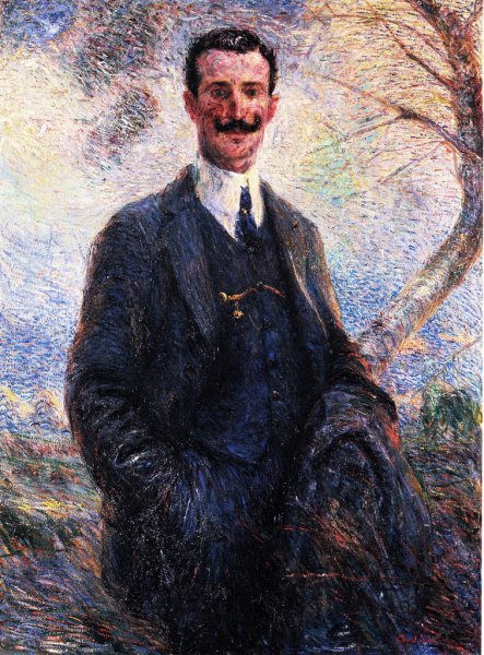 Autunno. Ritratto di Emilio Colombo (1909) – Carlo Carrà Tablo