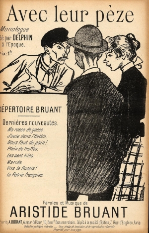 Avec Leur Peze – Théophile Steinlen Tablo