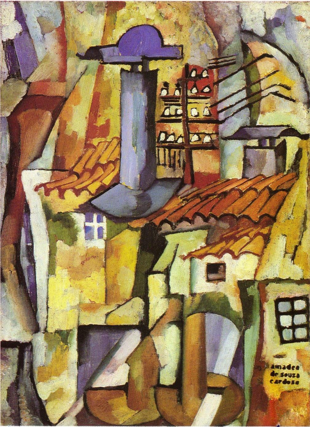 Azenhas - Amadeo de Souza-Cardoso Tablo