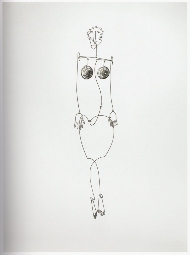 Aztec Josephine Baker (1930) - Alexander Calder Tablo