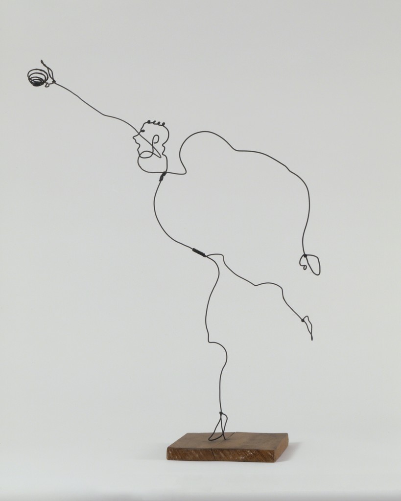 BALL PLAYER (1927) – Alexander Calder Tablo
