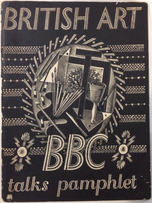 BBC British art talks pamphlet – Eric Ravilious Tablo