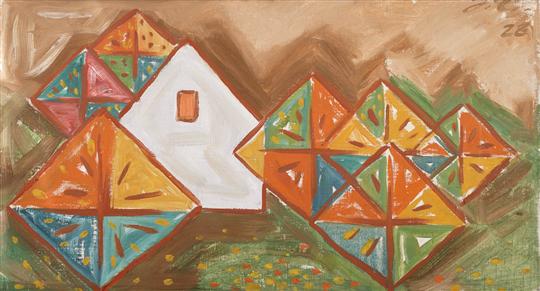 Bílý Domek (1928) - Josef Čapek Tablo