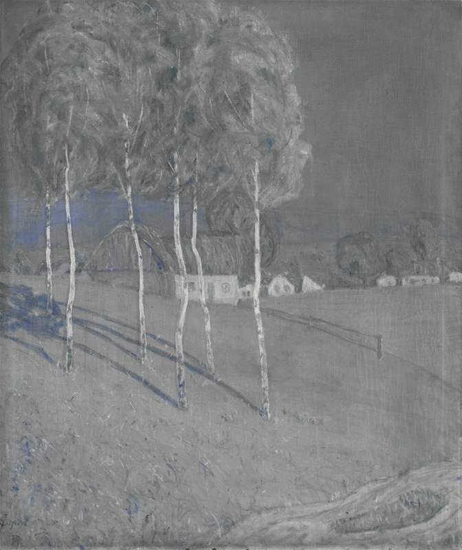 Břízy (1904) - Josef Čapek Tablo
