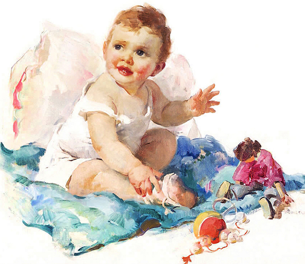 Baby (1924) - Haddon Sundblom Tablo