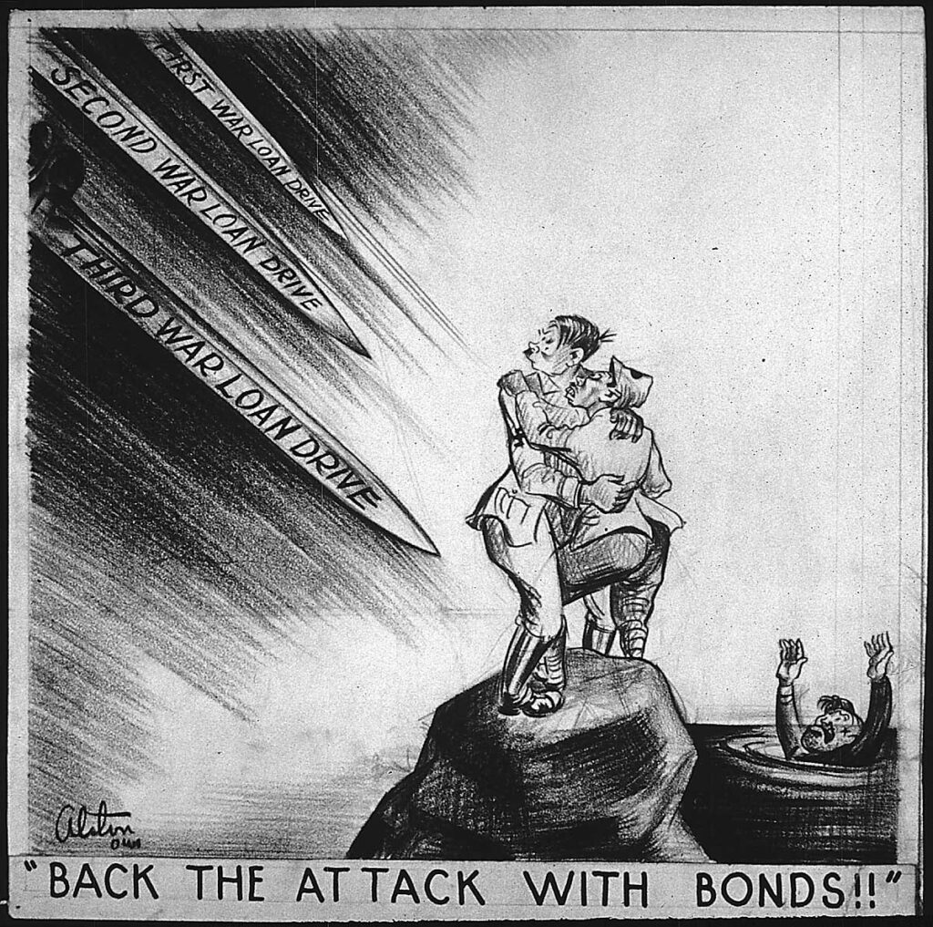Back the Attack with War Bonds (1943) - Charles Alston Tablo