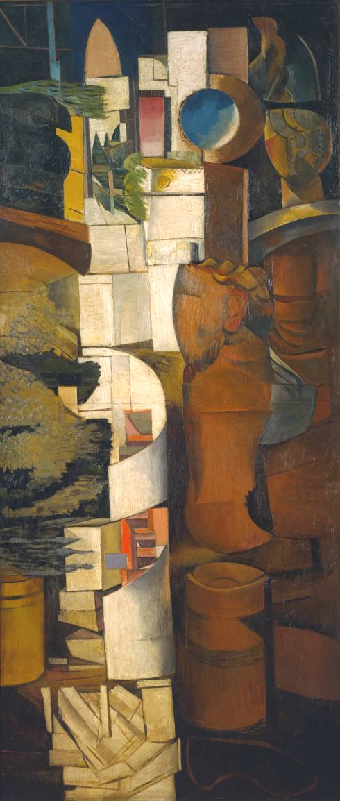 Bagdad (1928) - Wyndham Lewis Tablo