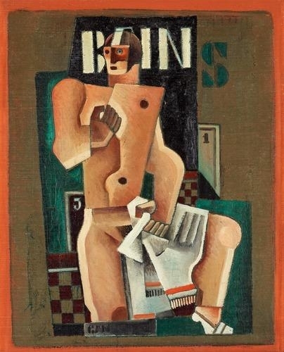 Bains (1923) - Gösta Adrian-Nilsson Tablo