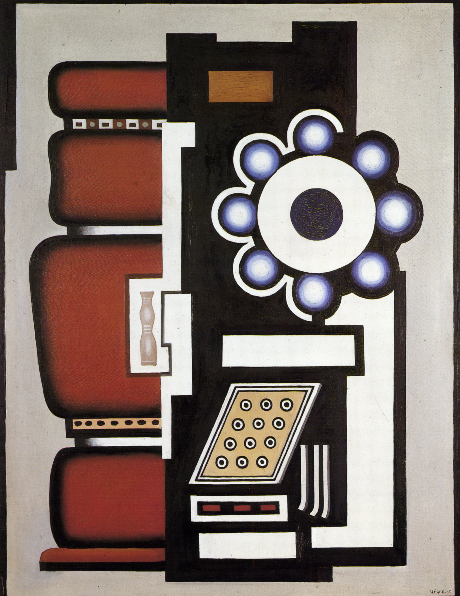 Ball bearing (1926) - Fernand Léger Tablo