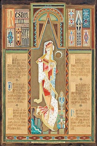 Ballad, Journey to the East (1925) - Gösta Adrian-Nilsson Tablo