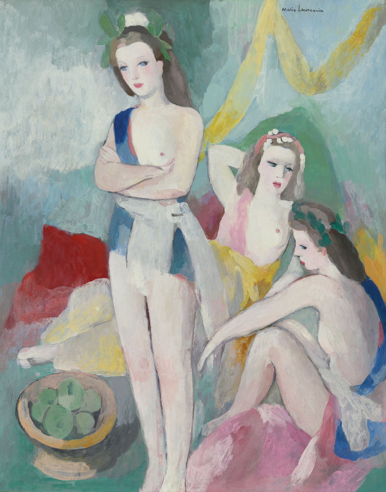 Ballerinas resting - Marie Laurencin Tablo