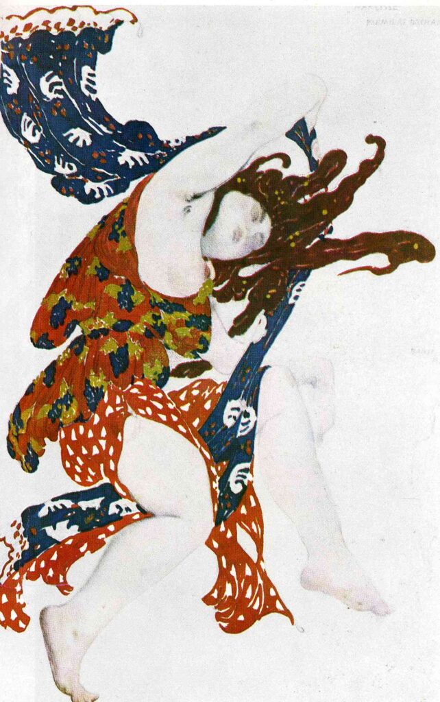 Ballet Music Introduction (Humphrey Searle) - Léon Bakst Tablo