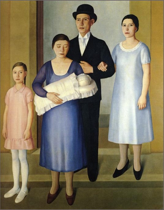 Baptizing – Antonio Donghi Tablo