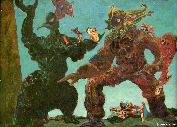 Barbarians (1937) – Max Ernst Tablo