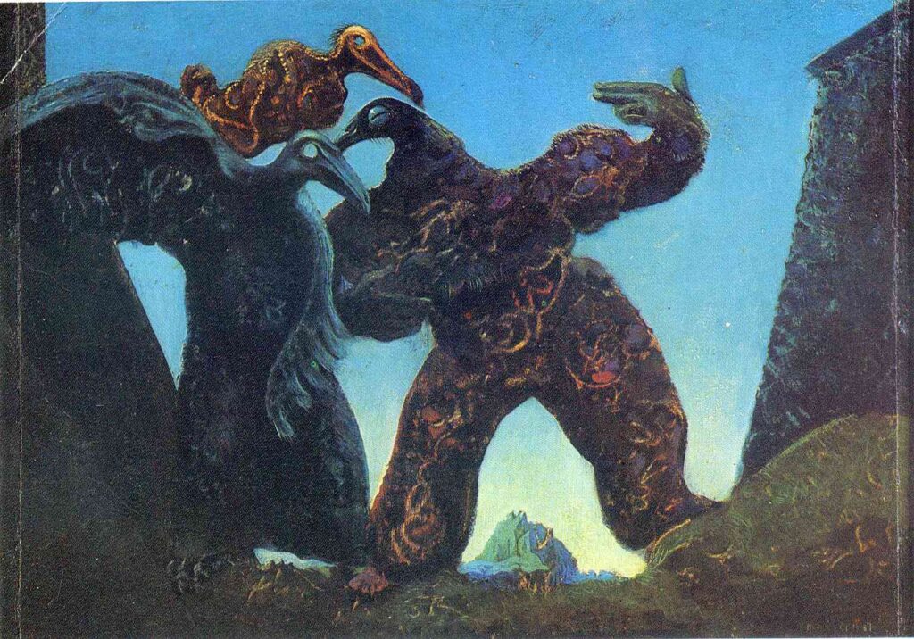Barbarians Marching to the West (1937) - Max Ernst Tablo